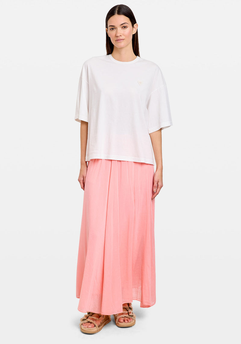 ESSENTIAL VOILE SKIRT PAMPLEMOUSSE