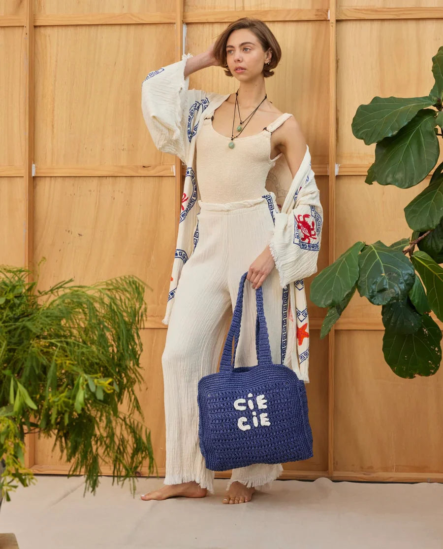 Natural Midi Robe Crab / Sea Star