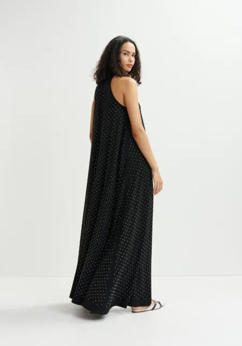 HISHA RHINESTONE MAXI DRESS