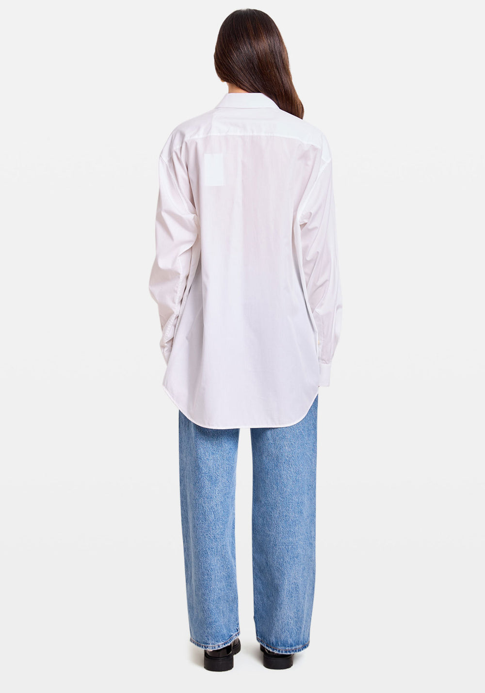 OVERSIZED SHIRT SOF1 WHITE 100