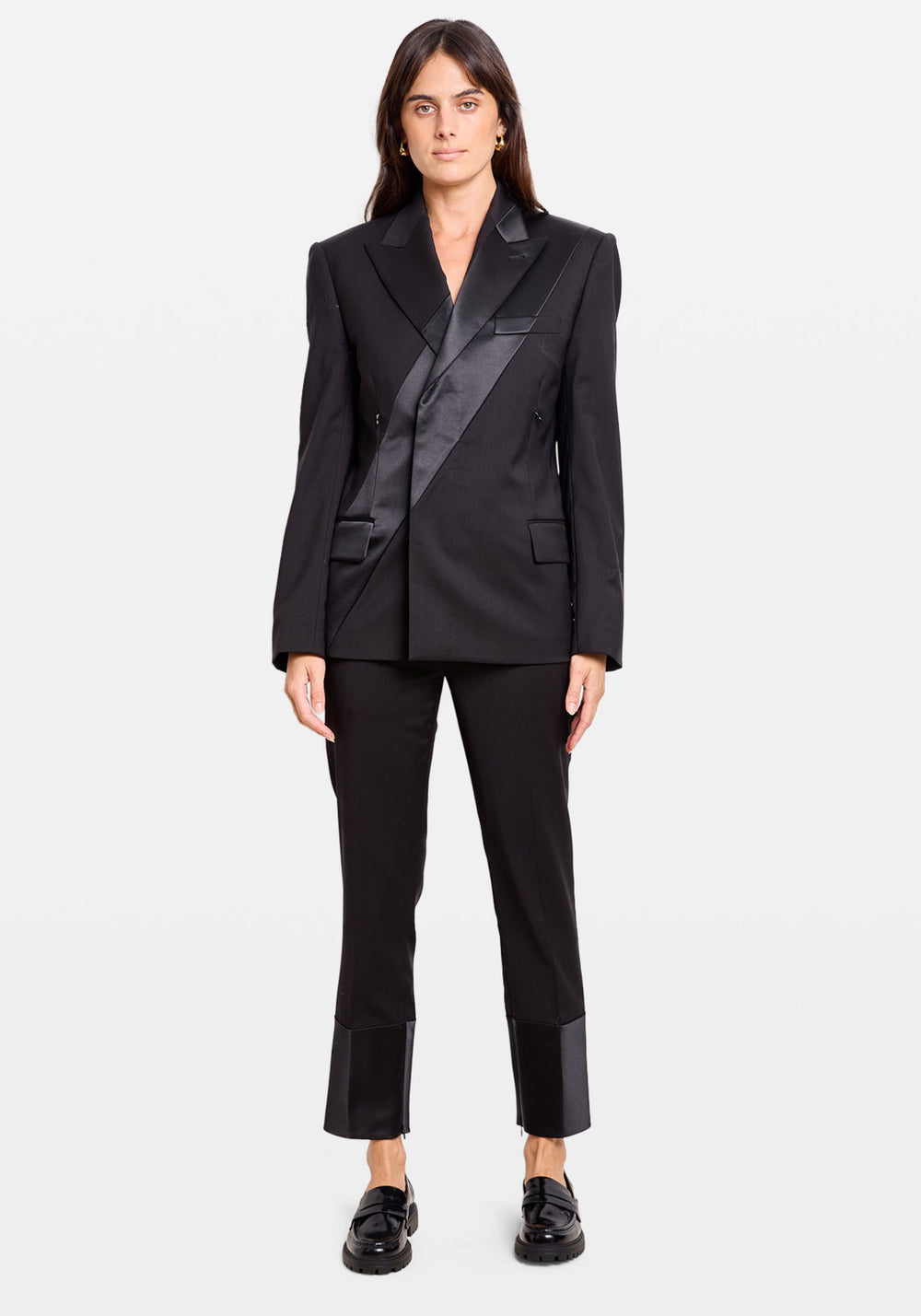 TUX BOXY BLAZER BLACK