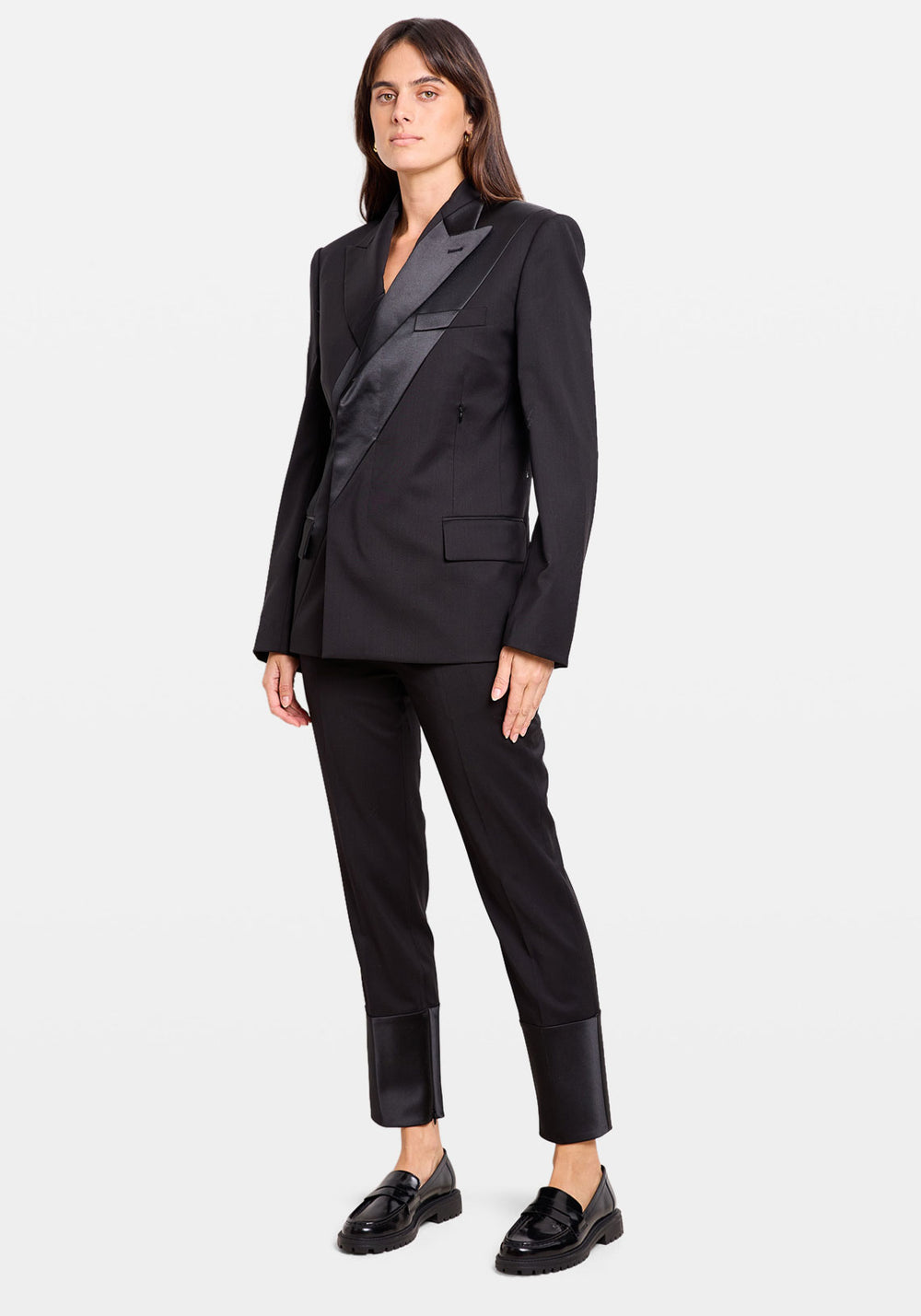 TUX BOXY BLAZER BLACK