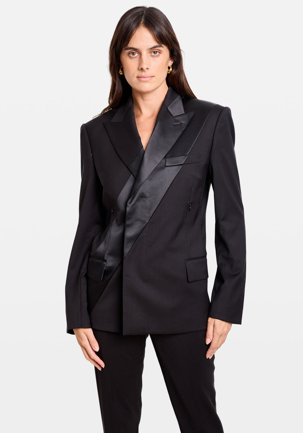 TUX BOXY BLAZER BLACK