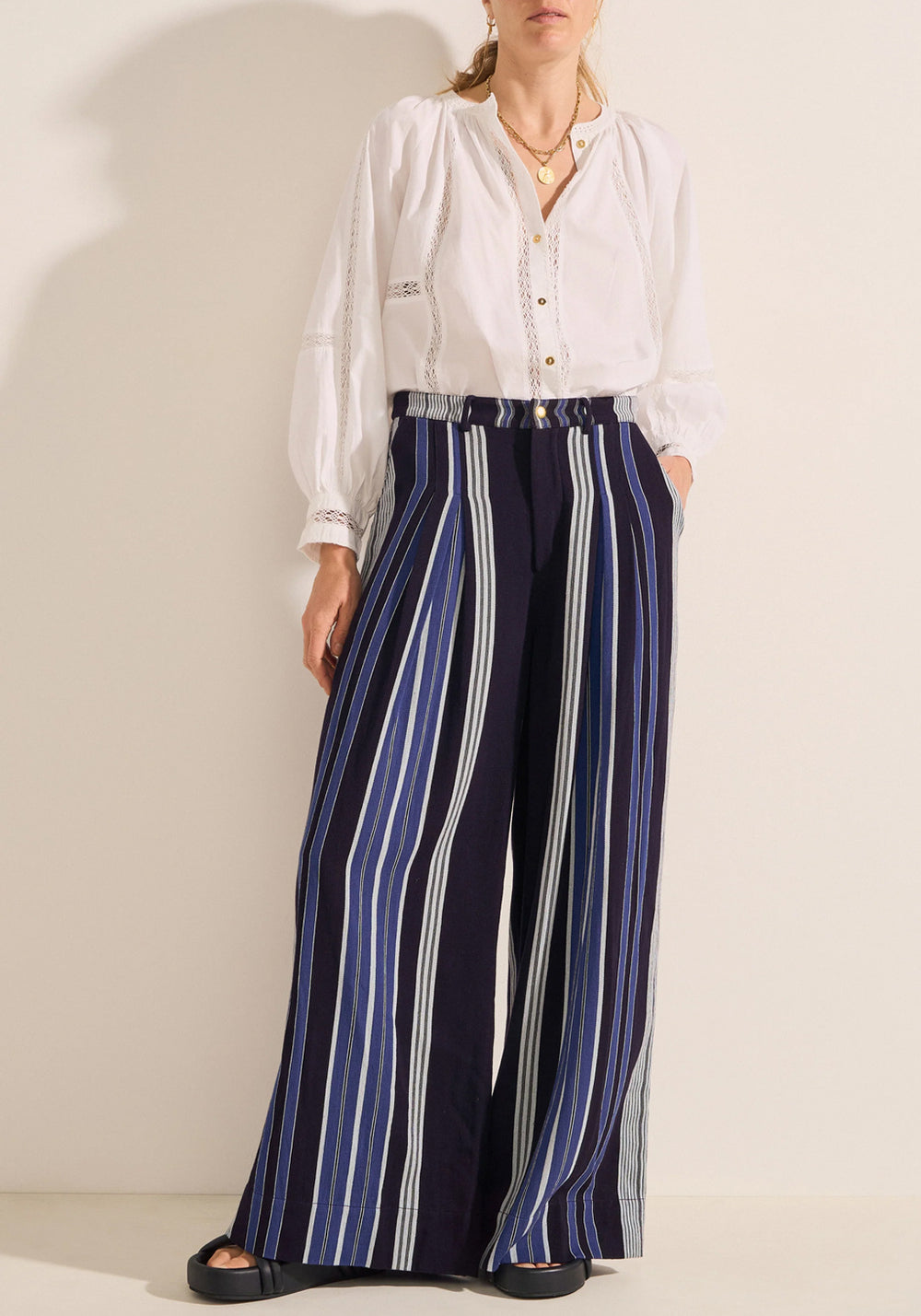 FEYA PANTS DELOS STRIPE