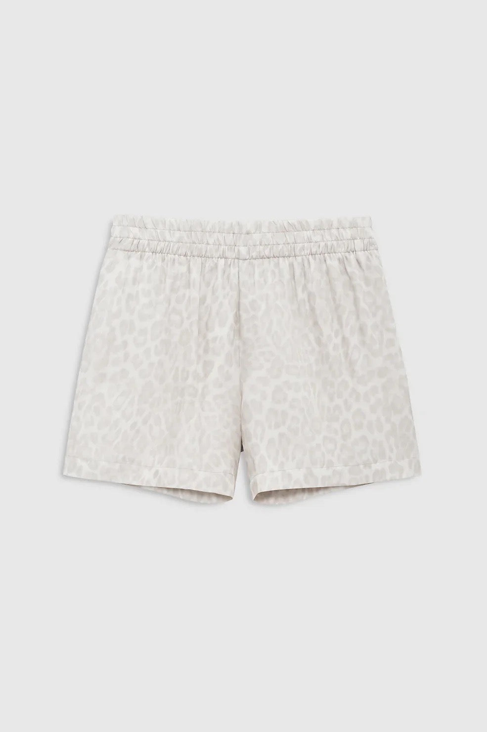 Kam Short White Leopard