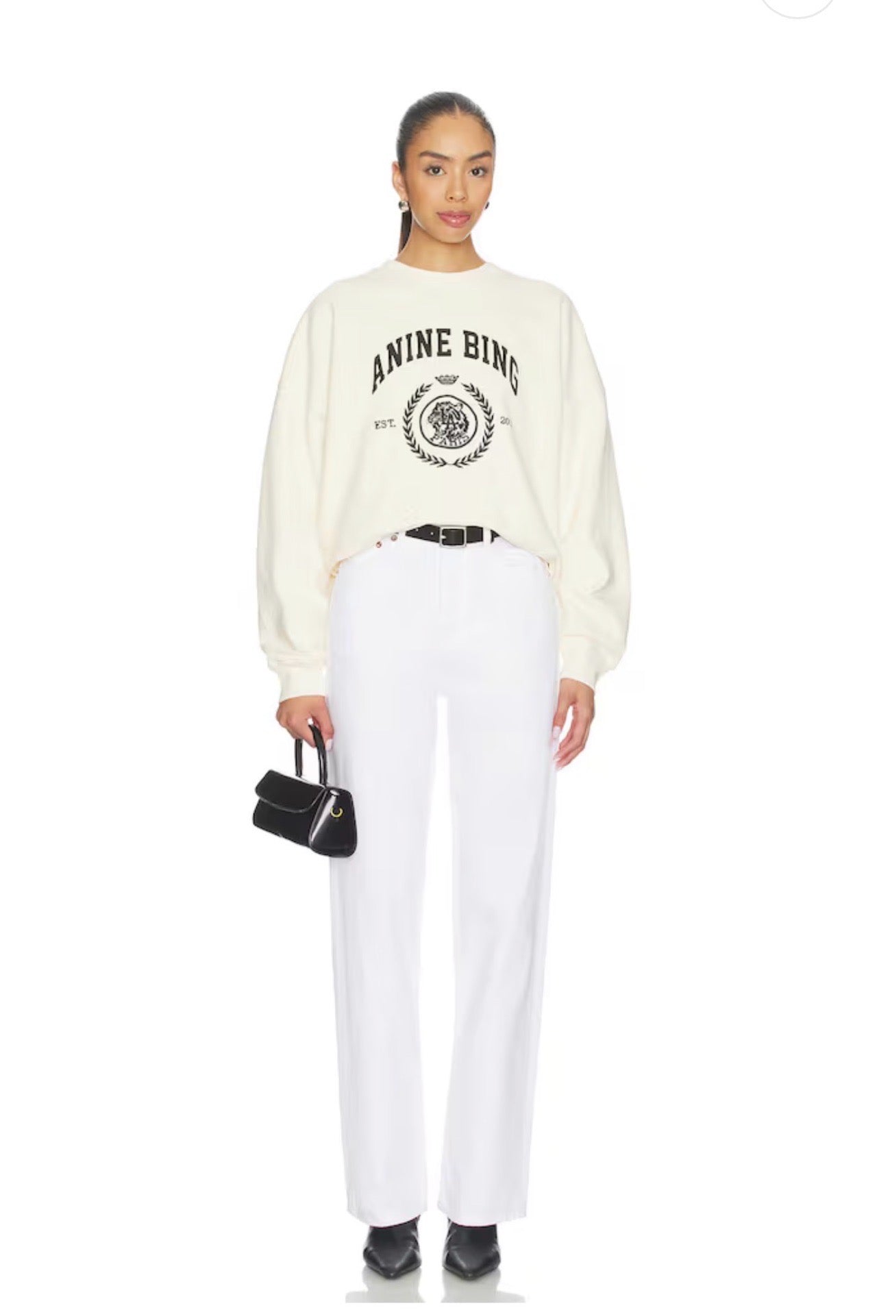 Miles Sweatshirt Collegiate Cream