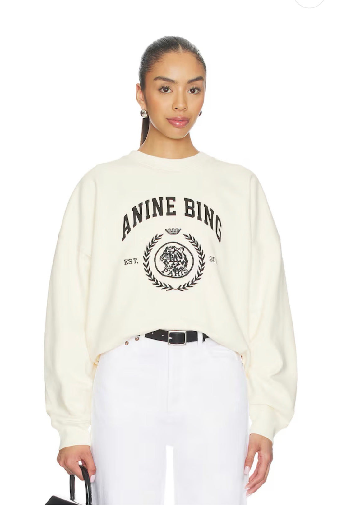 Miles Sweatshirt Collegiate Cream