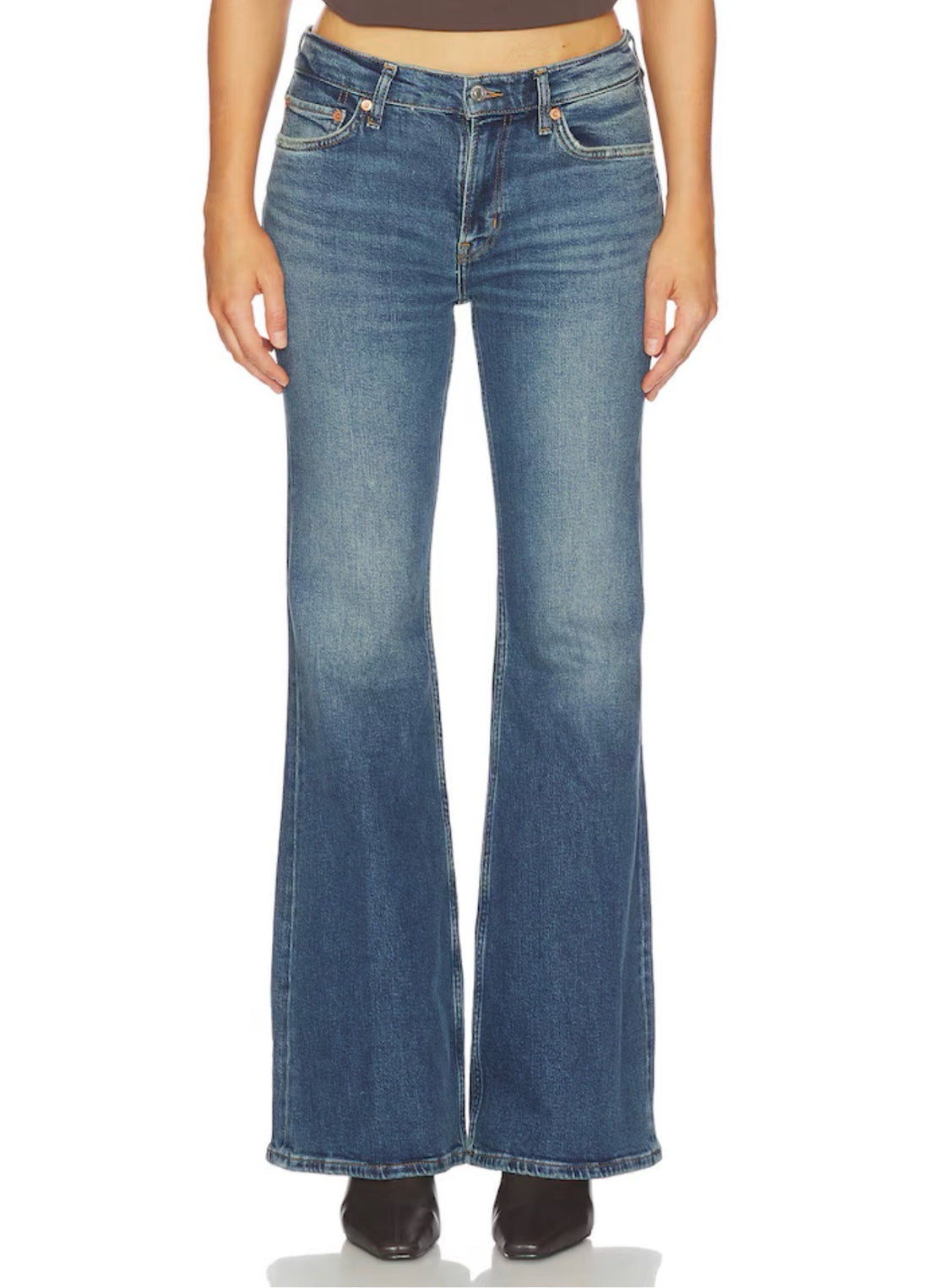 Re/Done The Strutter Comfort Stretch Sonoma Indigo