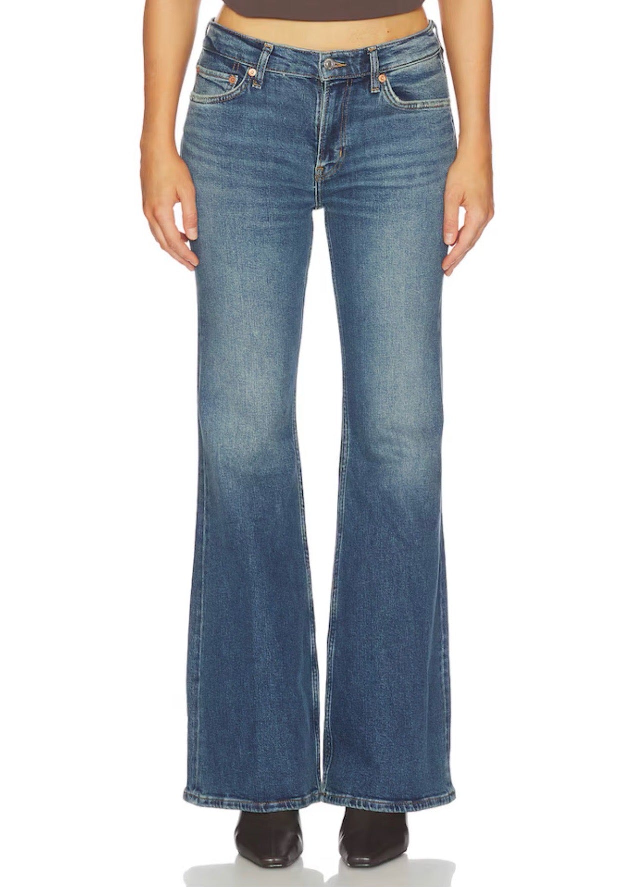 Re/Done The Strutter Comfort Stretch Sonoma Indigo