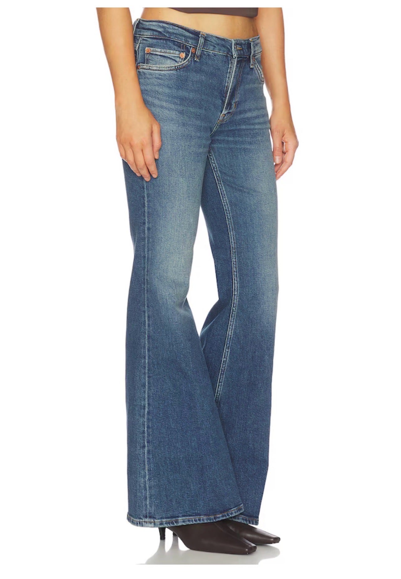 Re/Done The Strutter Comfort Stretch Sonoma Indigo