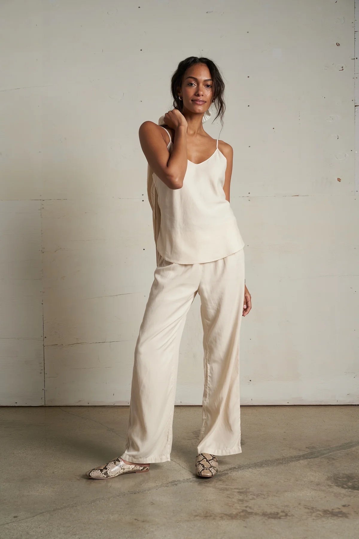 Linda Tencel Bias Cami Sugar