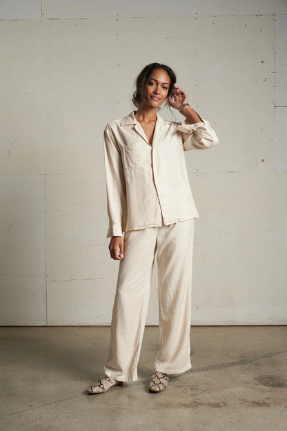 Hana Tencel Pants Sugar