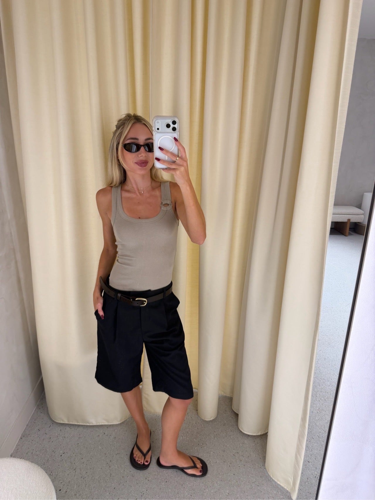 Tailored Bermuda Short Black