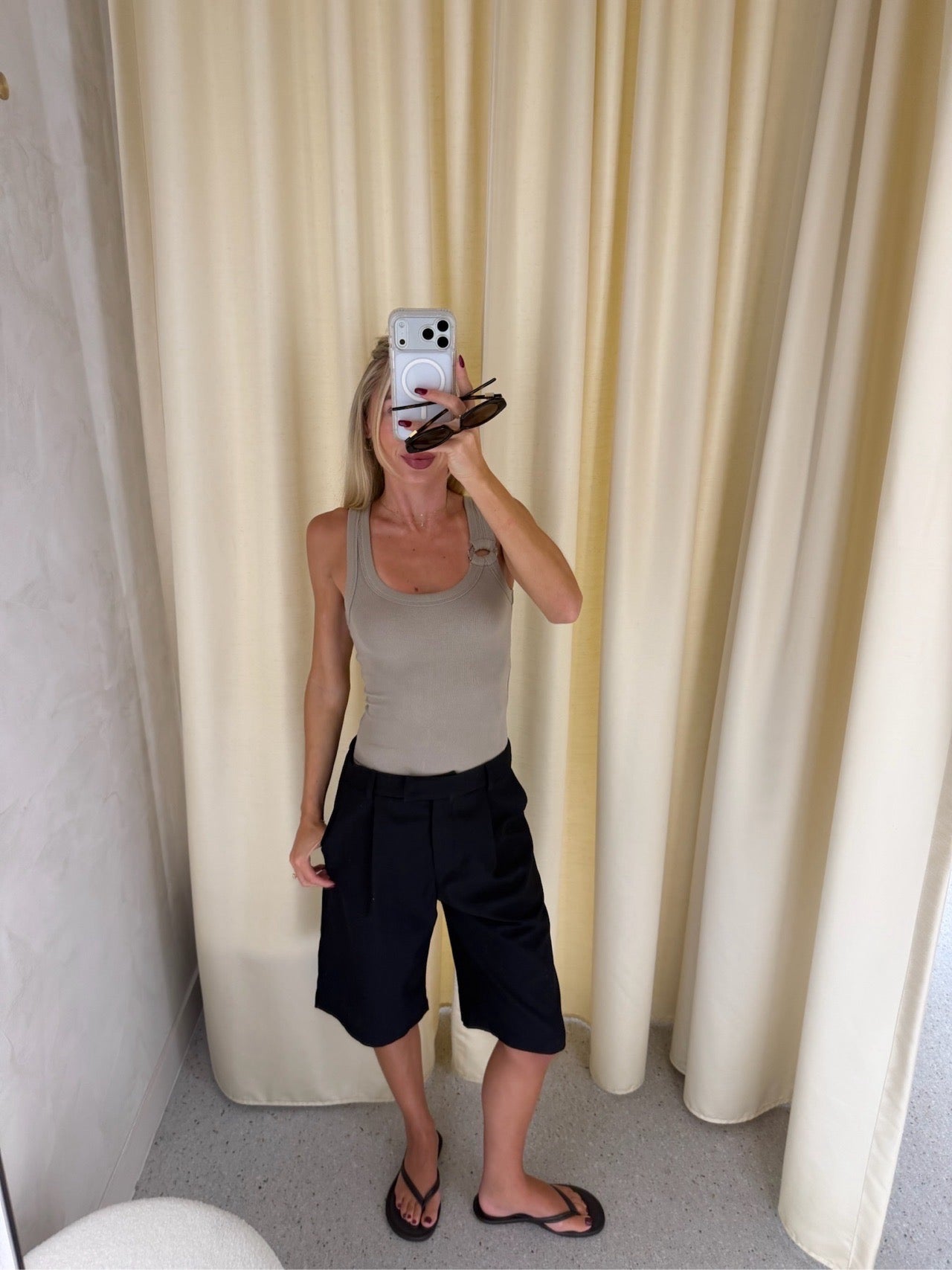 Tailored Bermuda Short Black