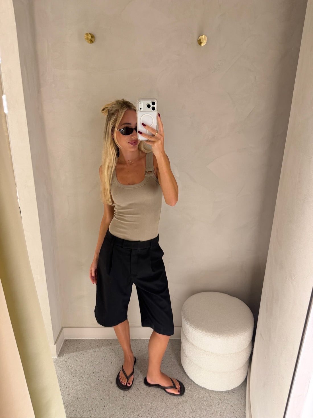 Resin Scoop Tank Natural