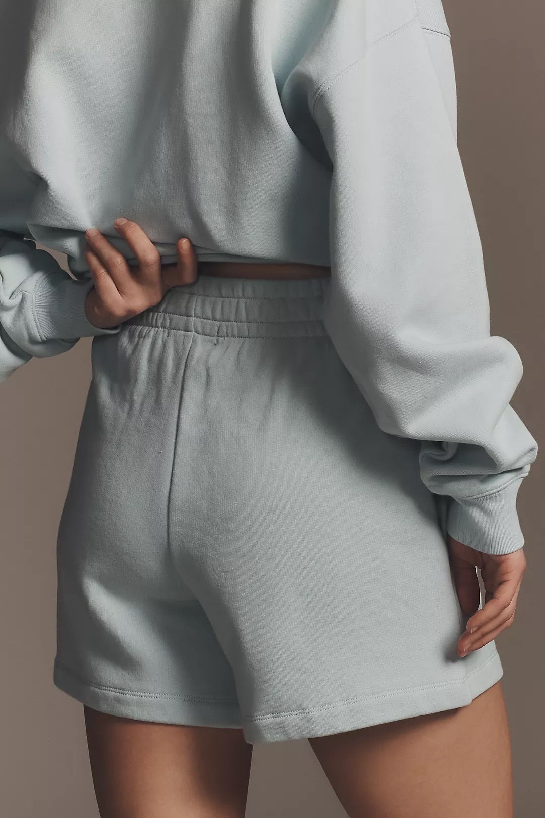 Anine Bing Miles Sweatshirt Pale Blue