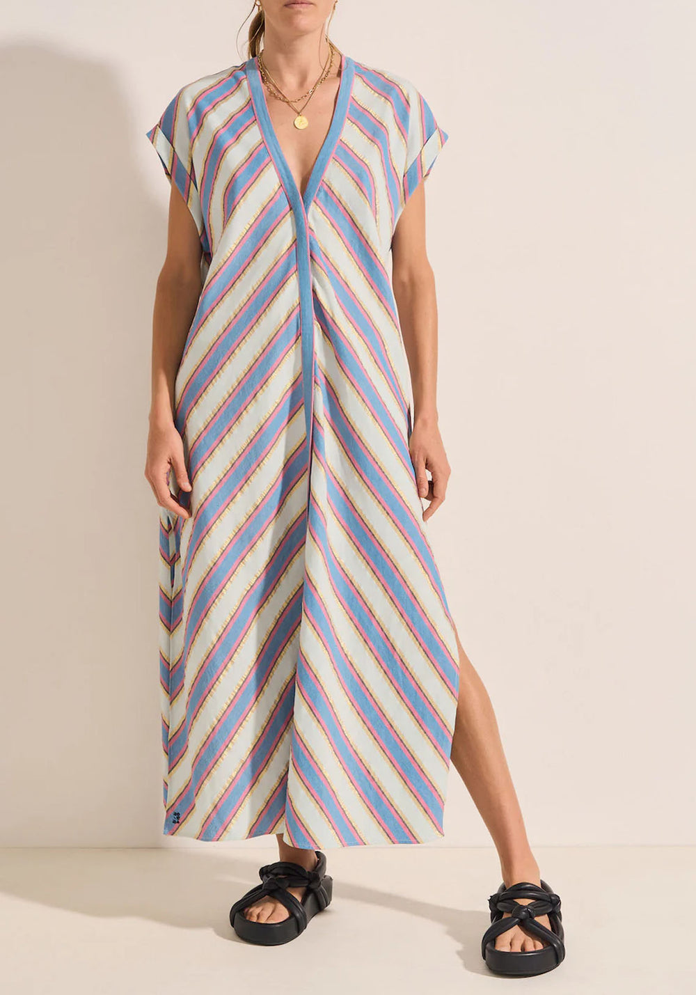 CYTHERA CAFTAN MYKONOS STRIPE