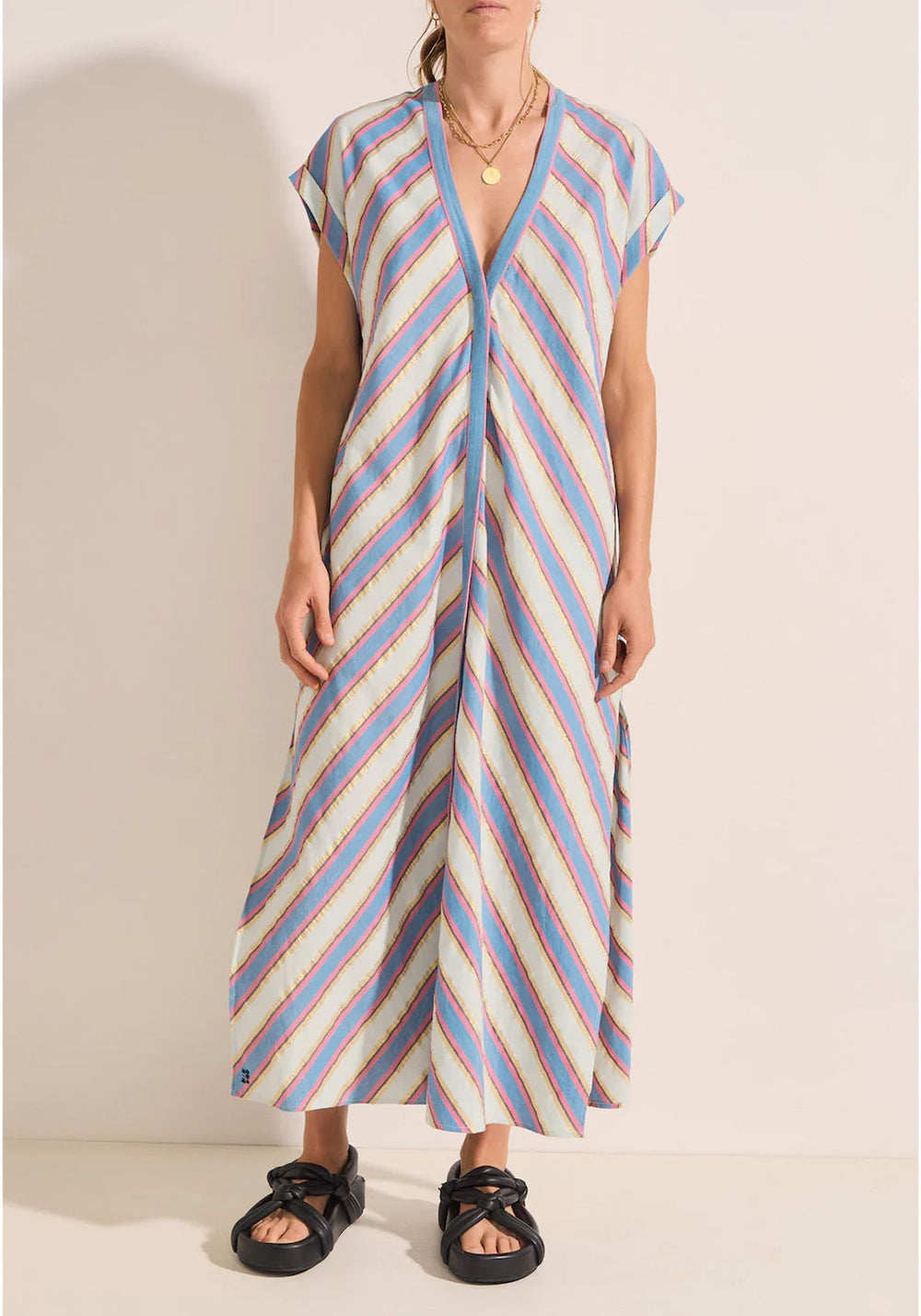 CYTHERA CAFTAN MYKONOS STRIPE