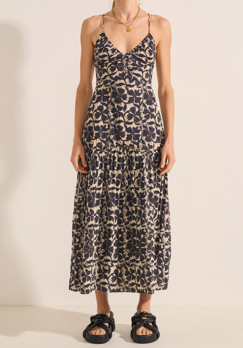 EUCLEIA DRESS CLOVER PRINT