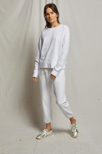 Perfectwhitetee Johnny French Terry Sweatpant White