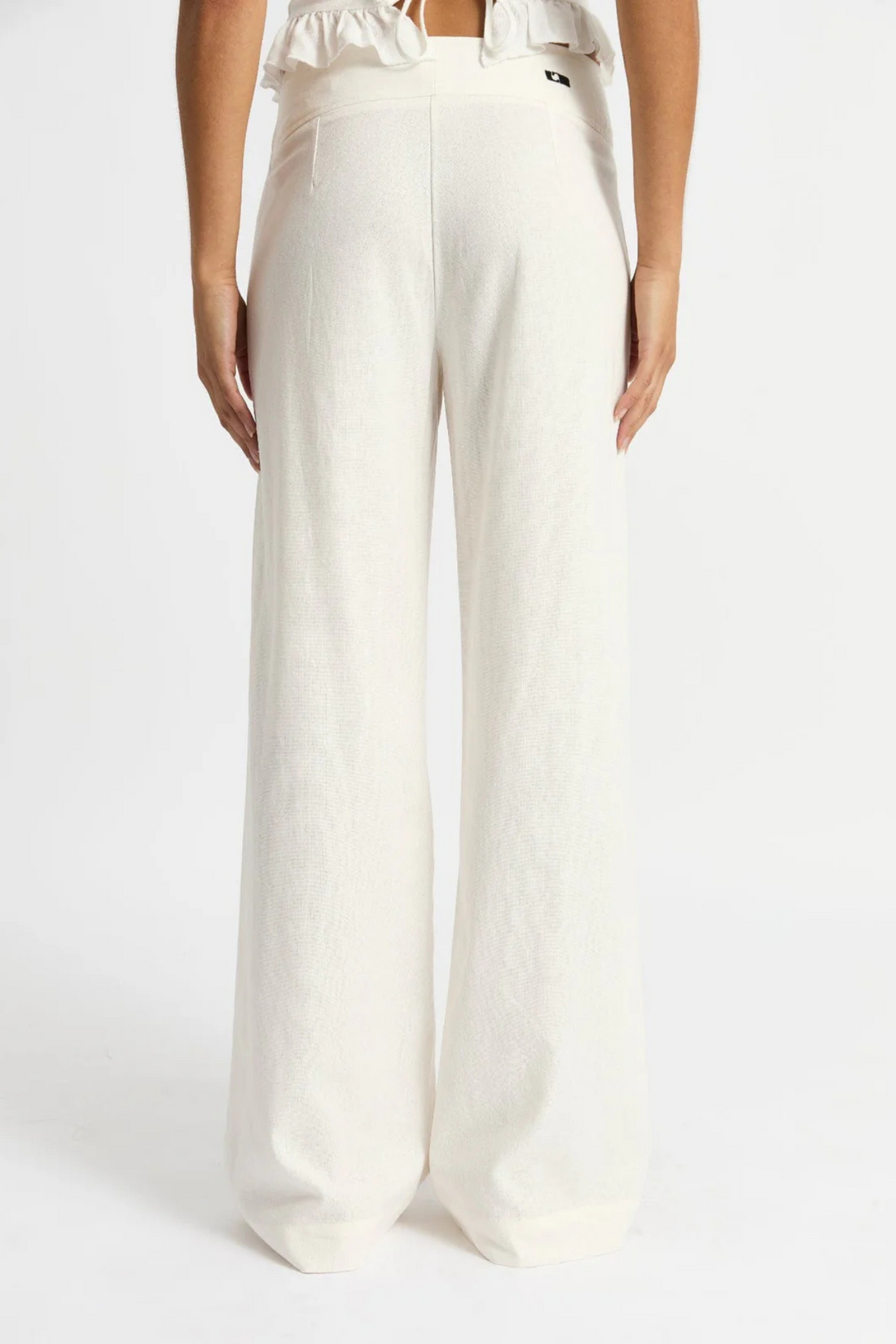 Kaine Linen Pants White
