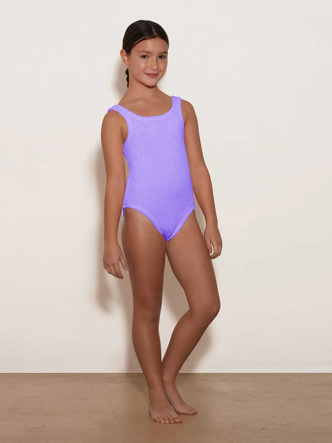 Kids 7-12 Classic Swim Liliac