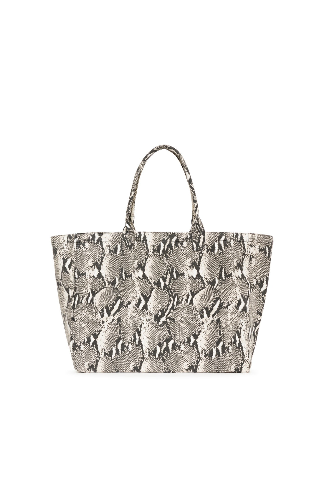 Leo Canvas Tote Python