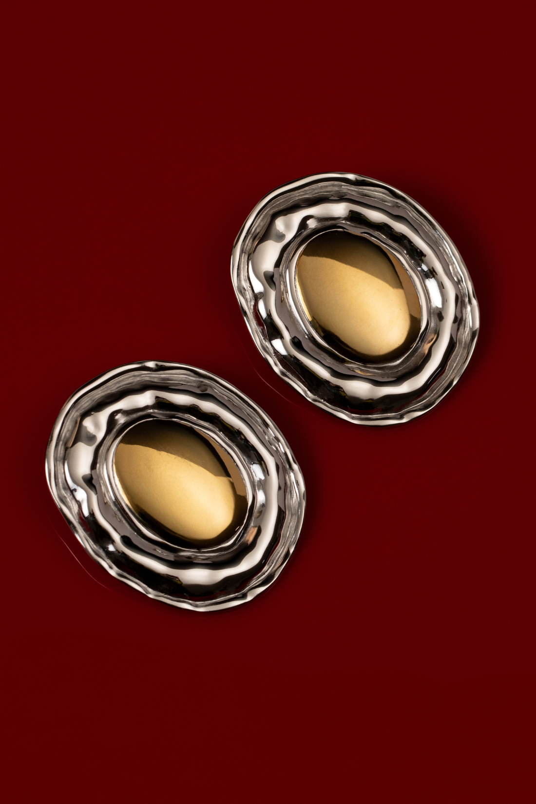Formentera Gold Center Studs