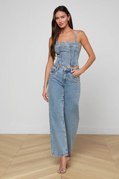 Arlin Seamed Tank Malibu