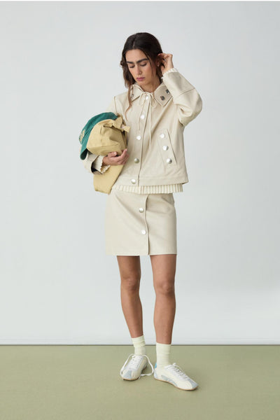 Laagam Shirley Ecru Jacket