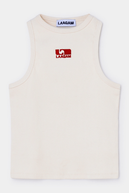 Logo Tank Ecru
