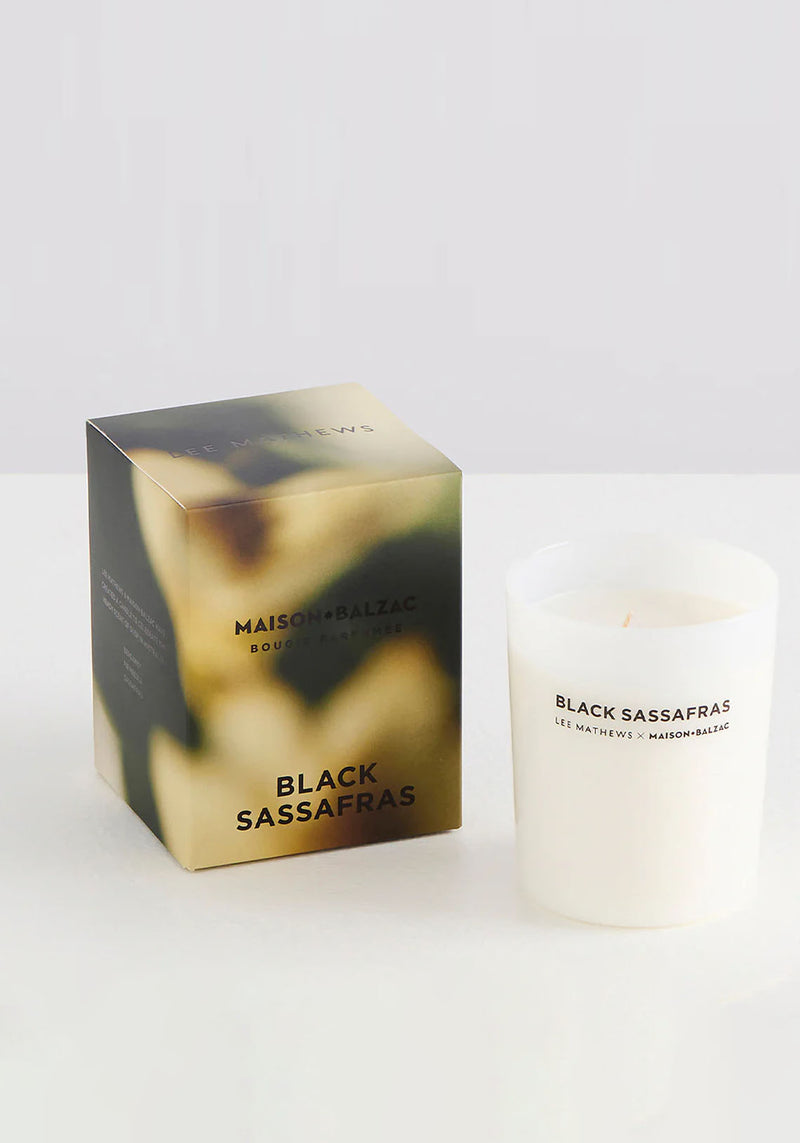 BLACK SASSAFRAS LARGE CANDLE