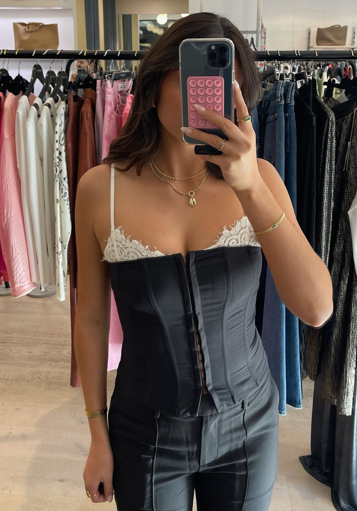 Merci Corset Black
