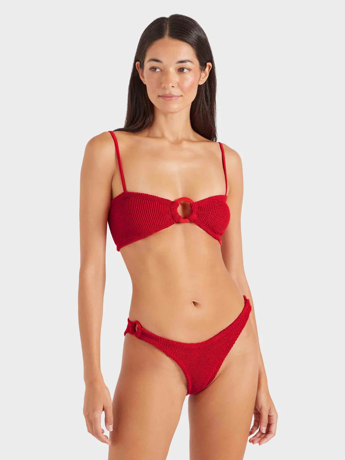 Misty Bikini With Hoop Red