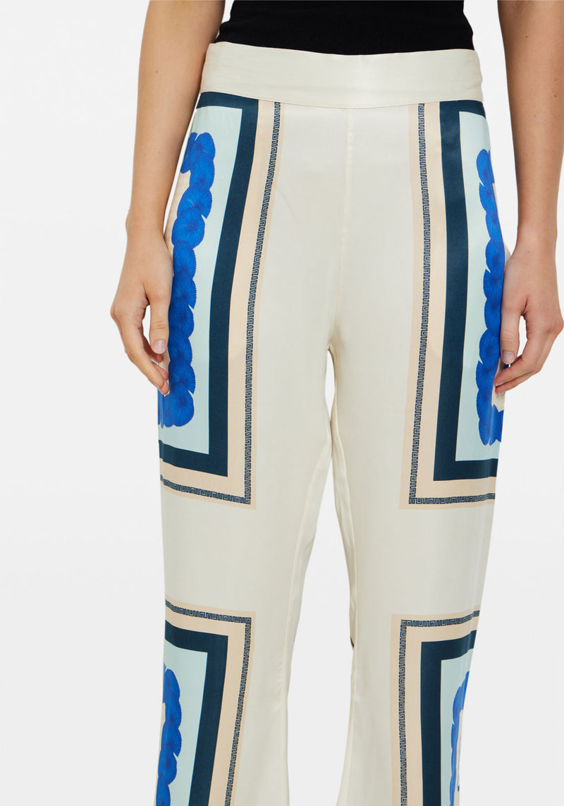 YIN BLUE DIAMOND PANT