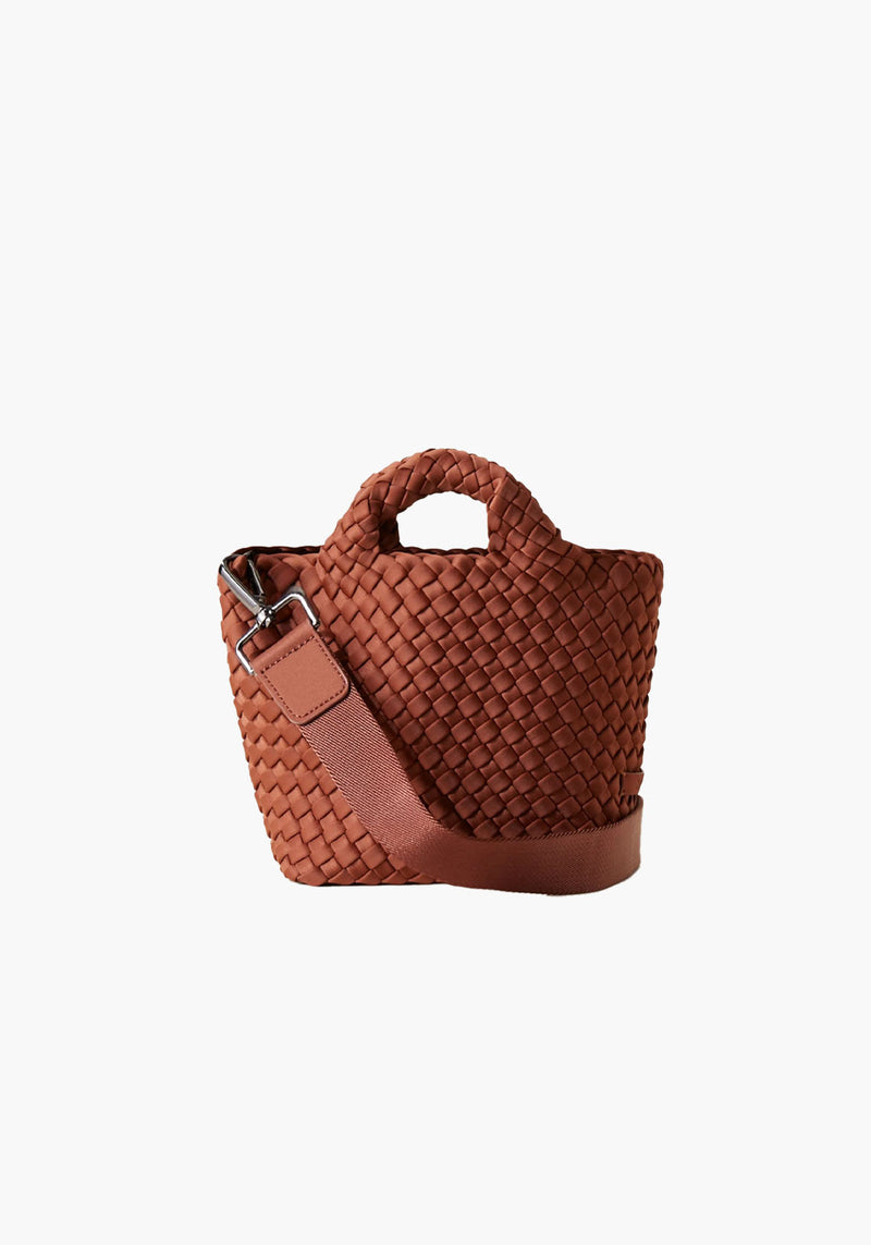 ST BARTHS MINI TOTE ADOBE