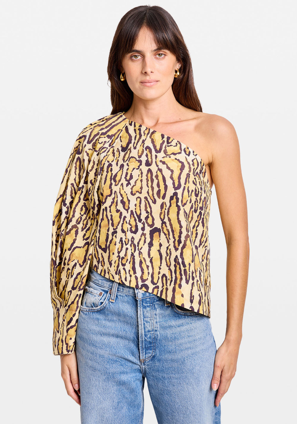 GREAT ESCAPE ONE SHOULDER TOP CAT