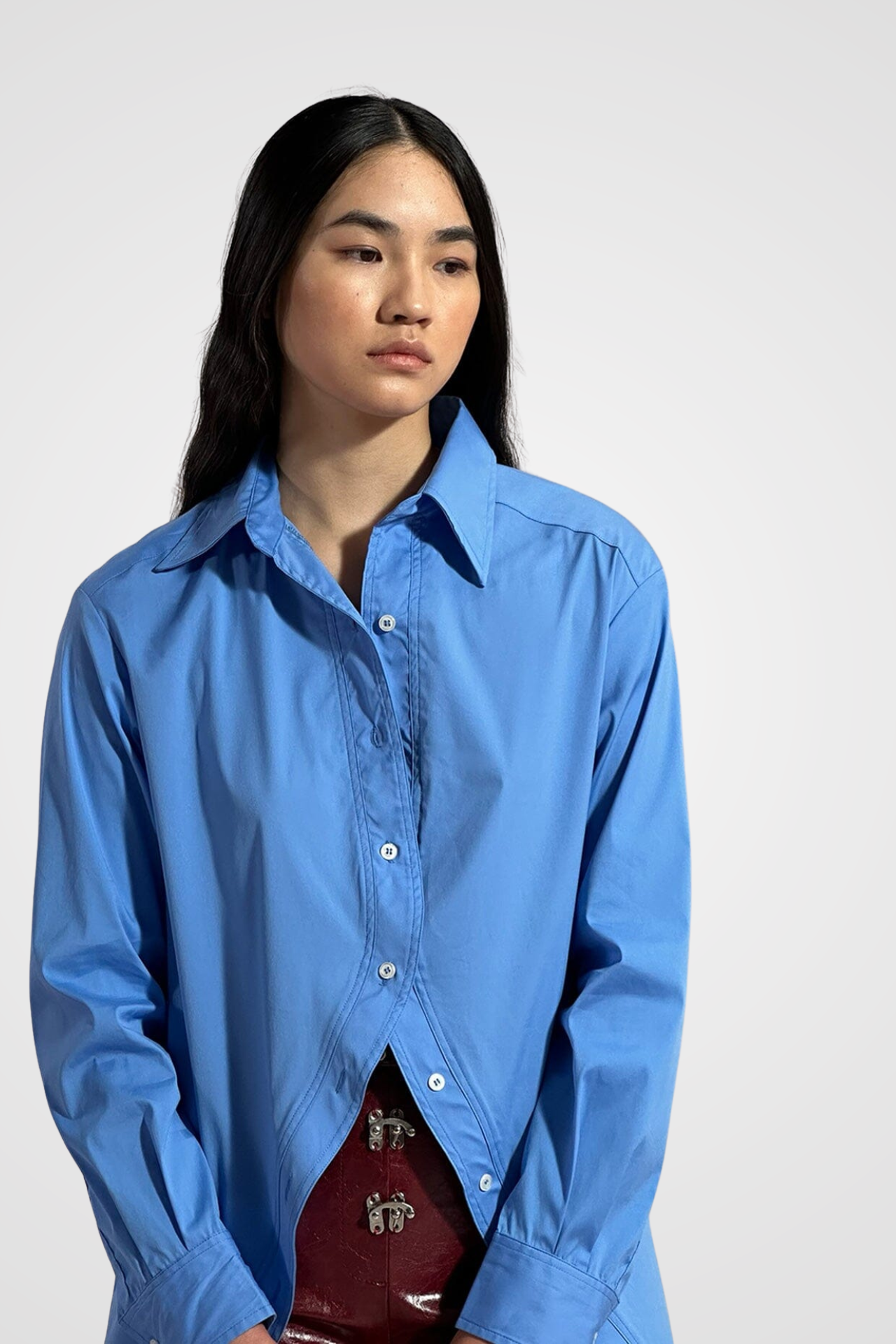 No Boyfriend Shirt Blue