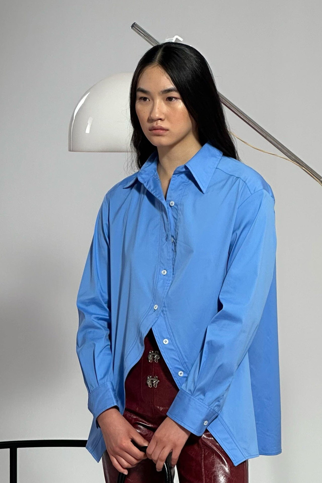 No Boyfriend Shirt Blue