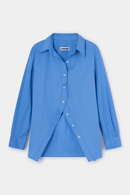 No Boyfriend Shirt Blue