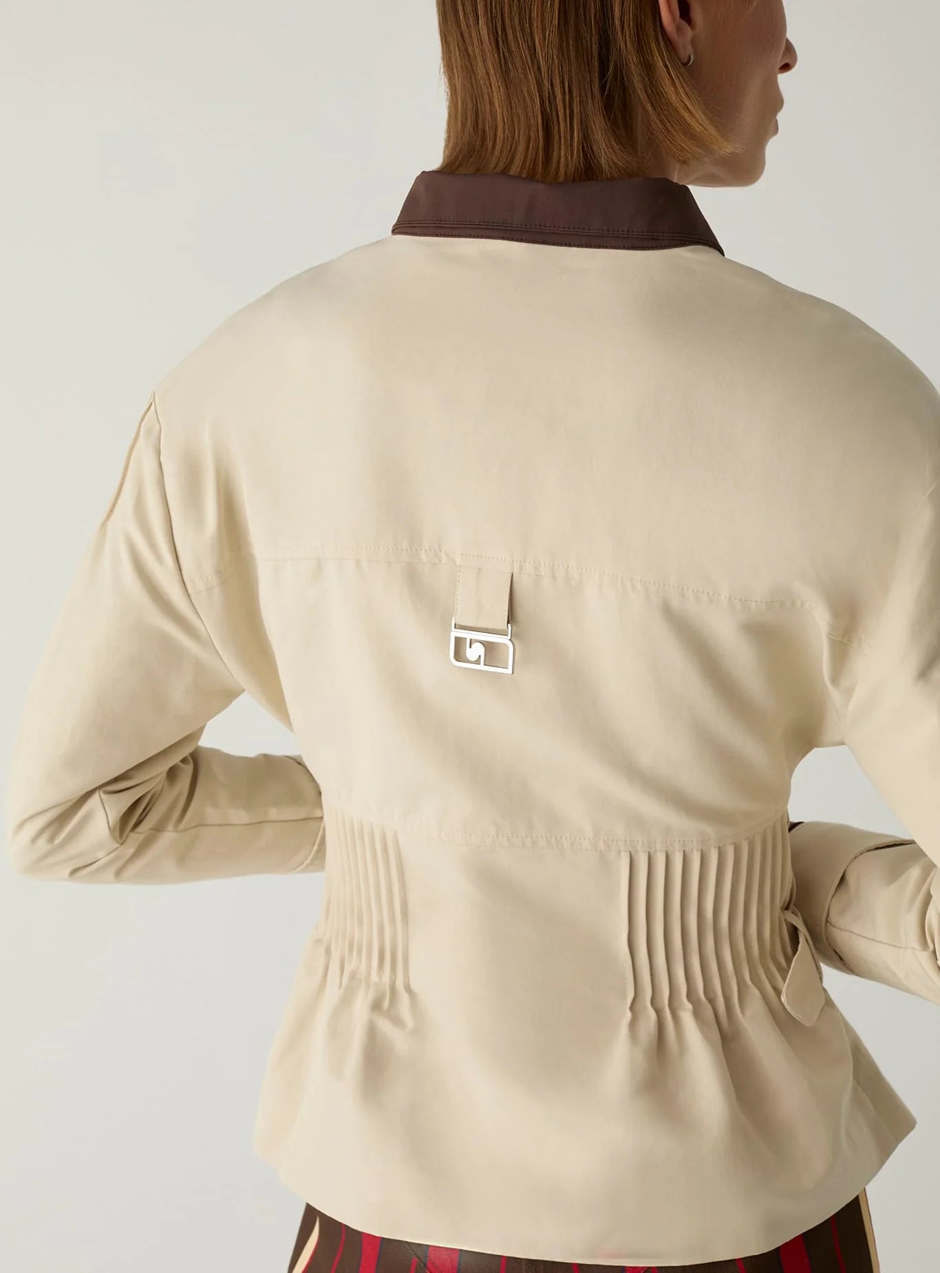 LAAGAM Orly Ecru Serge Jacket