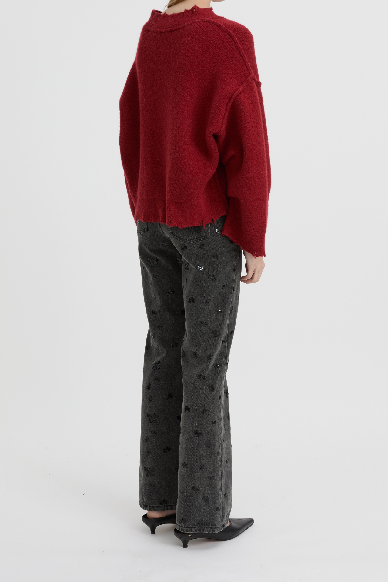 Pepa Cardigan Burgundy