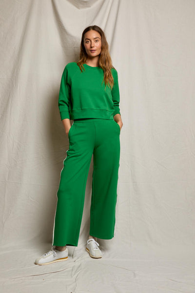 Perfectwhitetee Mikos Travel Wide Leg Pants Grass