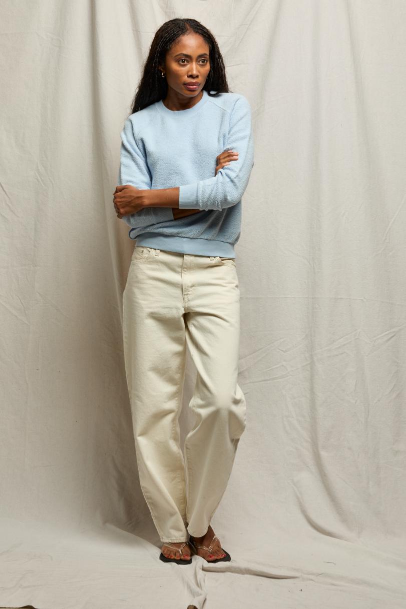 Ziggy Inside Out Fleece Powder Blue