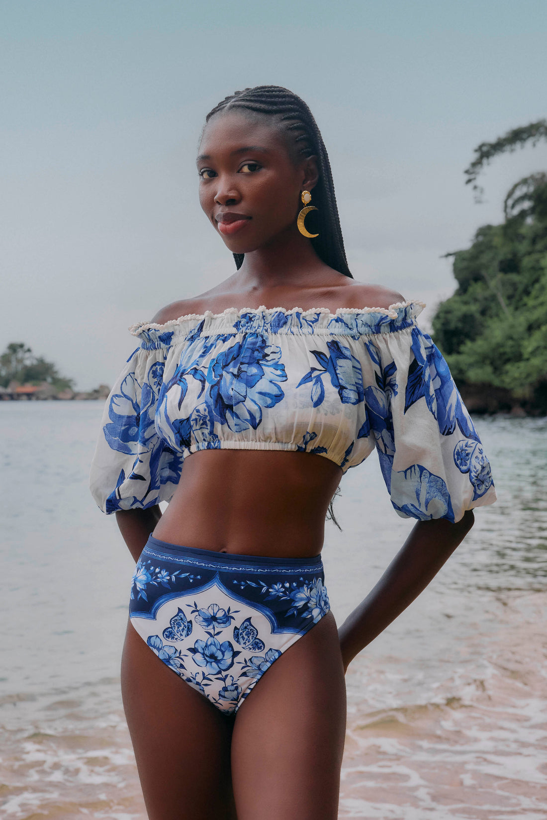 Porcelain Chita Blouse