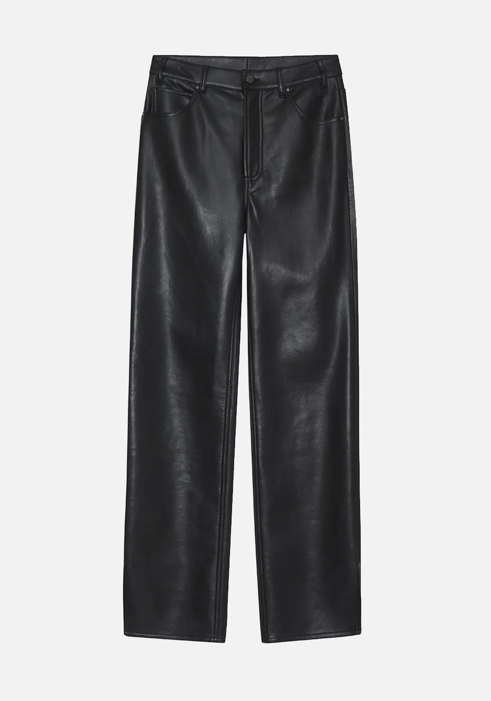 Pre-Order | ROY PANT BLACK RECYCLED LEATHER