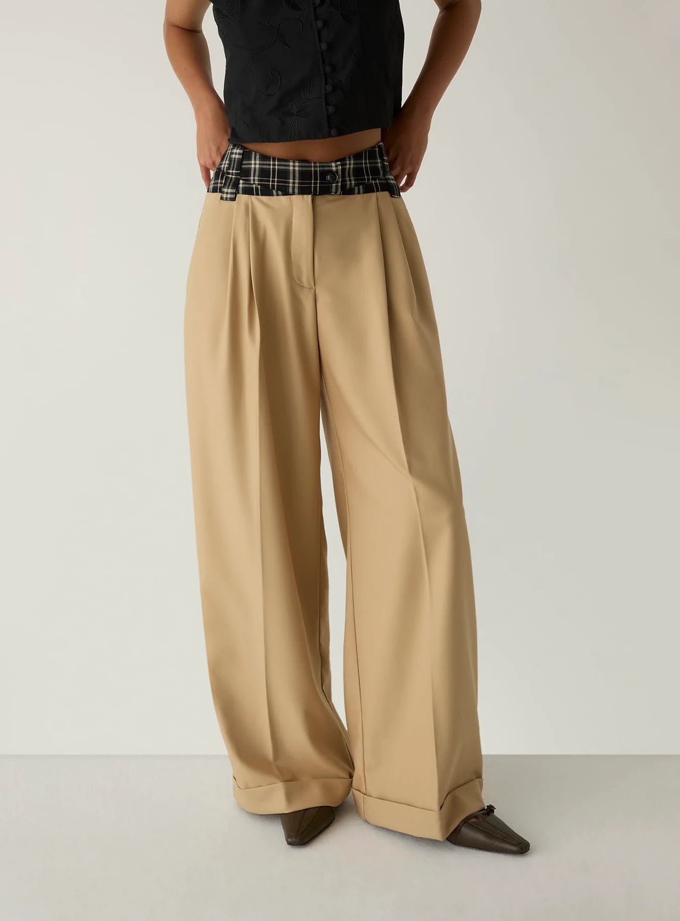 LAAGAM Smith Sand Tailored Pants