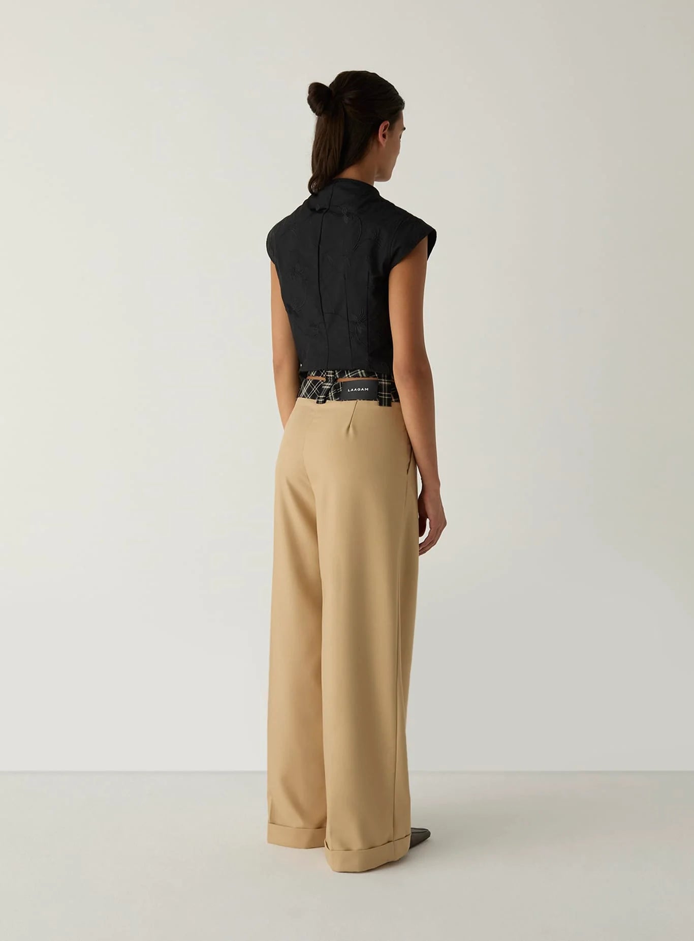 LAAGAM Smith Sand Tailored Pants