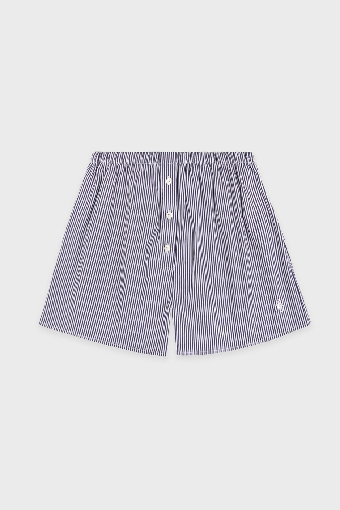 Sporty &amp; Rich SRC Mini Boxer Navy Stripe