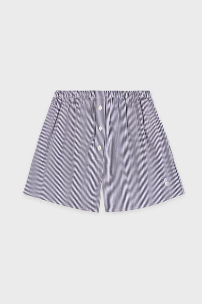 Sporty &amp; Rich SRC Mini Boxer Navy Stripe